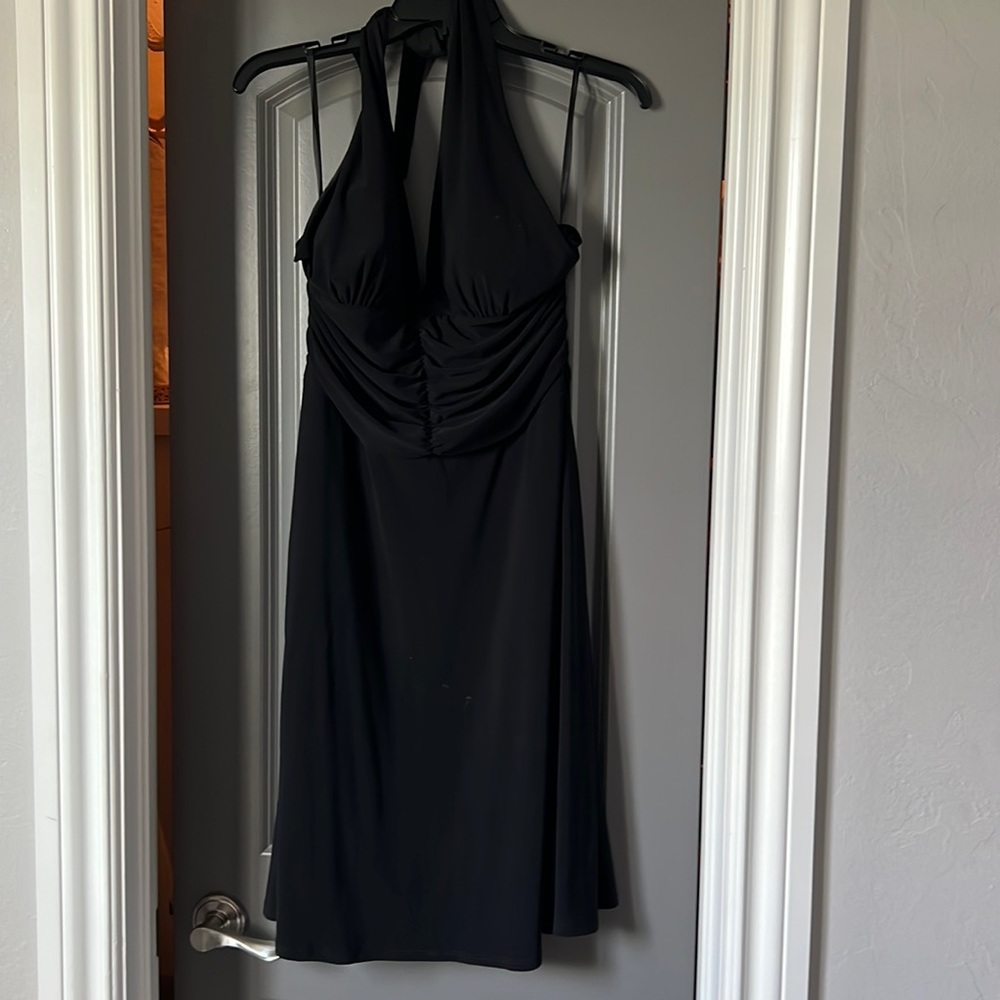Black Halter Dress